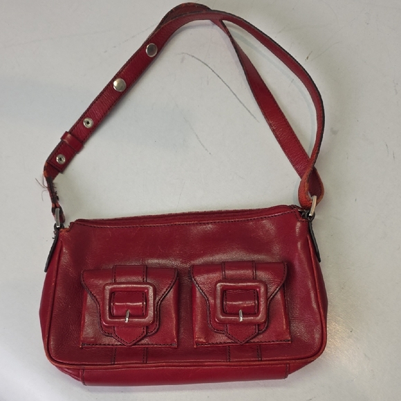 Kenneth Cole New York Handbags - Kenneth Cole New York Red Shoulder Bag